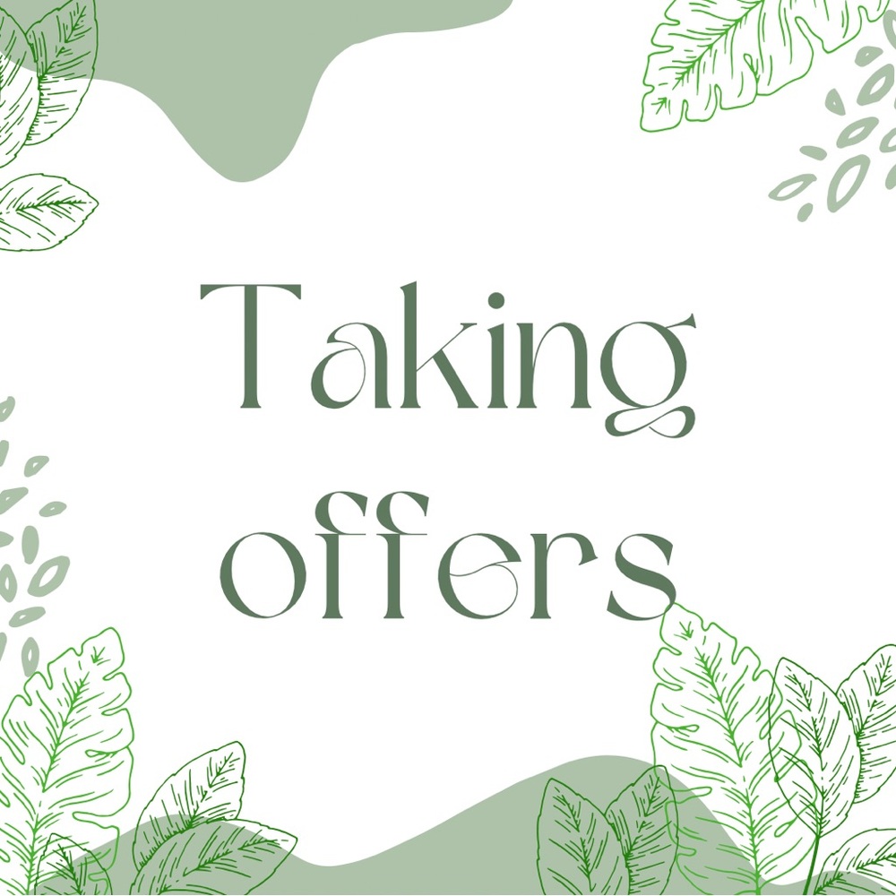 Green Leafy Design Poster